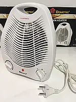 Нагрівач тепловентилятор Domotec MS-5901 з терморегулятором таймером 220V/2000W