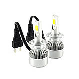 Комплект світлодіодних LED ламп Ксенон C6-H7 Xenon ART-5540 на авто, фото 3