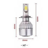 Комплект світлодіодних LED ламп Ксенон C6-H7 Xenon ART-5540 на авто, фото 4