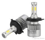 Комплект світлодіодних LED ламп Ксенон S2-H4 Xenon Led Headlight по 12 світлодіодів, фото 4