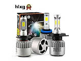 Комплект світлодіодних LED ламп Ксенон S2-H4 Xenon Led Headlight по 12 світлодіодів, фото 5