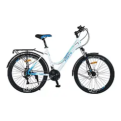 Велосипед Forte Evrika 26"/26" білий HLZ