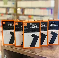 Повербанк power bank портативна зарядка Mi 20 000 mah USB Універсальна батарея