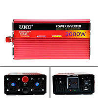 Інвертор-перетворювач напруги / автомобільний інвертор SSK-3000W ART 1973 /12v/220v/1000W