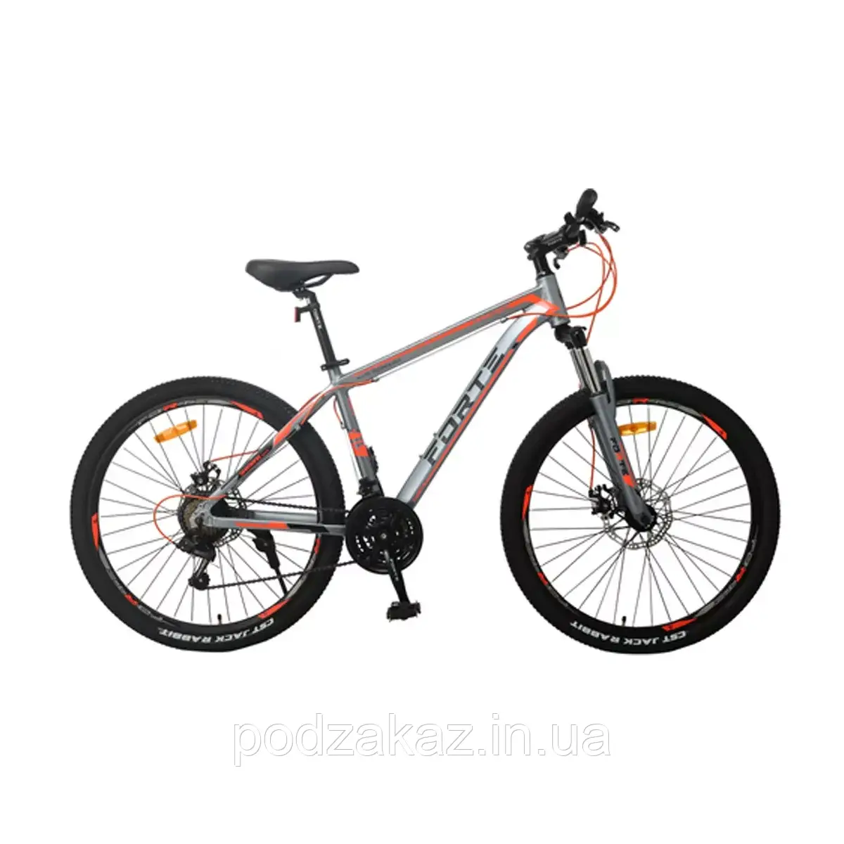 Велосипед Forte Extreme 27.5"/19" сіро-червоний HLZ, фото 1
