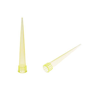 Накінцівник для дозатора типу "Гілсон" на 200мкл жовтий 1000шт/пак