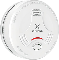 Датчик дыма X-Sense SD11 с 10-летней батареей, LED-индикатором и кнопкой отключения звука,EN 14604