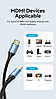 Кабель HDMI Vention HDMI to HDMI 2.0 4K@60Hz 18 Гбіт/с HDR 3D Ultra HD Dolby True HD 3м Black (ALHSI), фото 4