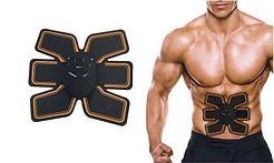 Електростимулятор м'язів EMS Trainer, міостимулятор для преса живота, Тренажер метелик прес.