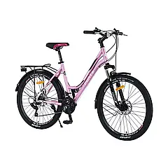 Велосипед Forte Evrika 26"/26" рожевийHLZ