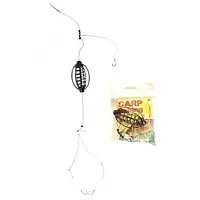 Оснащення Carp Fishing годівниця у зборі Кавун/Груша (фарбована)25g