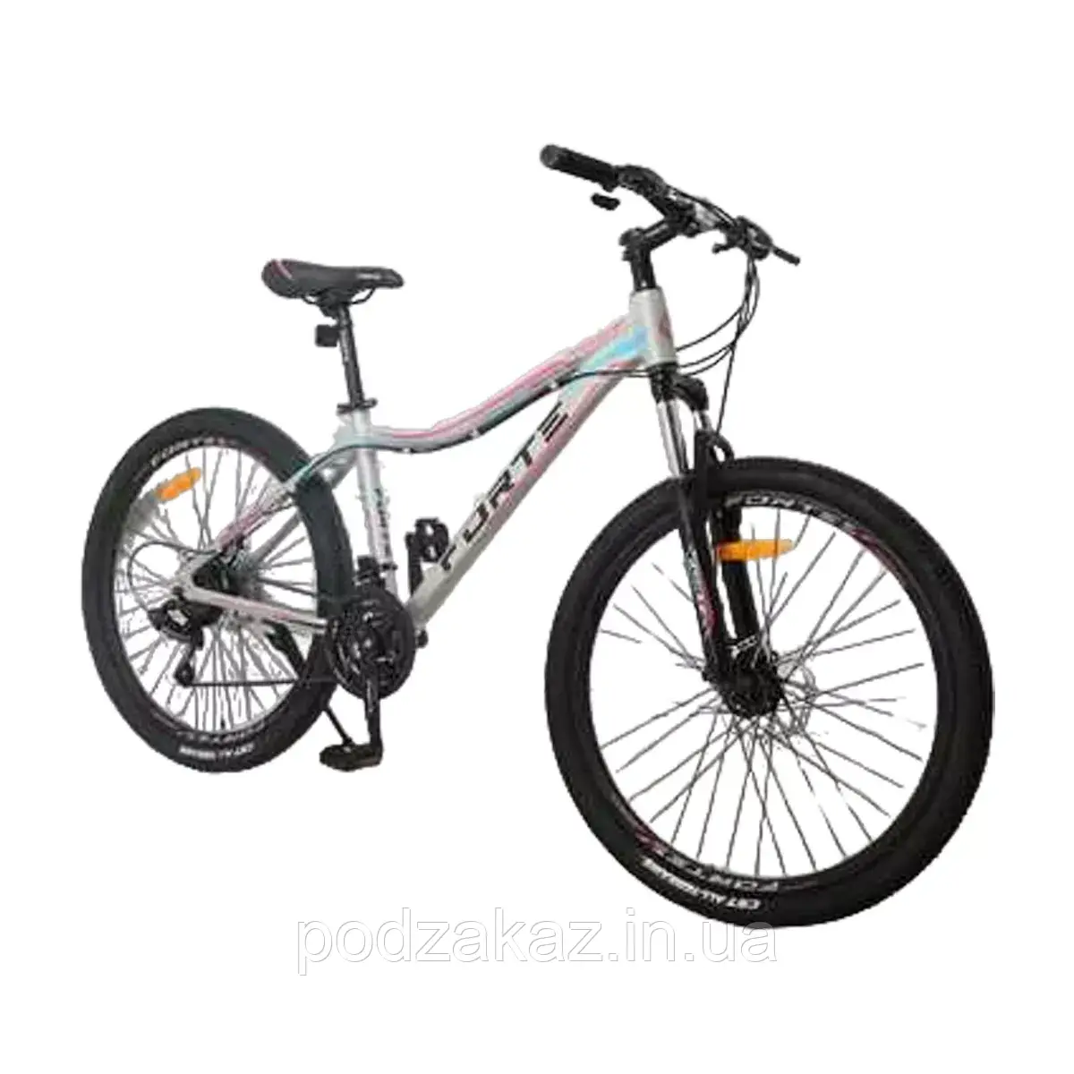 Велосипед жіночий FORTE VESTA 26"/16" сіро-рожевий HLZ