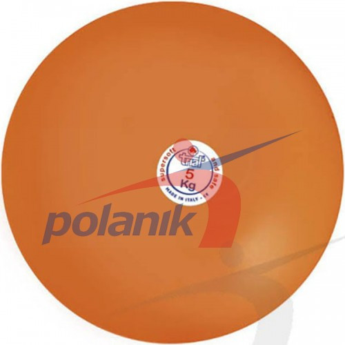 М'яч гумовий TRIAL суперм'який 5 кг помаранчевий, фото 1