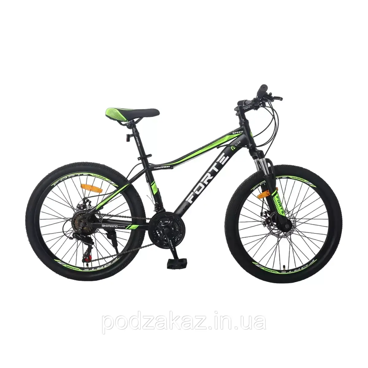 Велосипед FORTE WARRIOR 26"/13" чорно-жовтий HLZ, фото 1