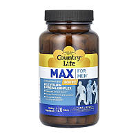 Чоловічі вітаміни та мінерали Country Life Max for Men Iron Free 120 tab