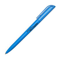 Ручка с логотипом "Доброго вечора, ми з України" (голубая)
