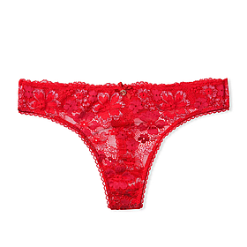 Трусики -стрінги Shimmer Lace & Micro Thong Panty Lipstick Shine Size XS