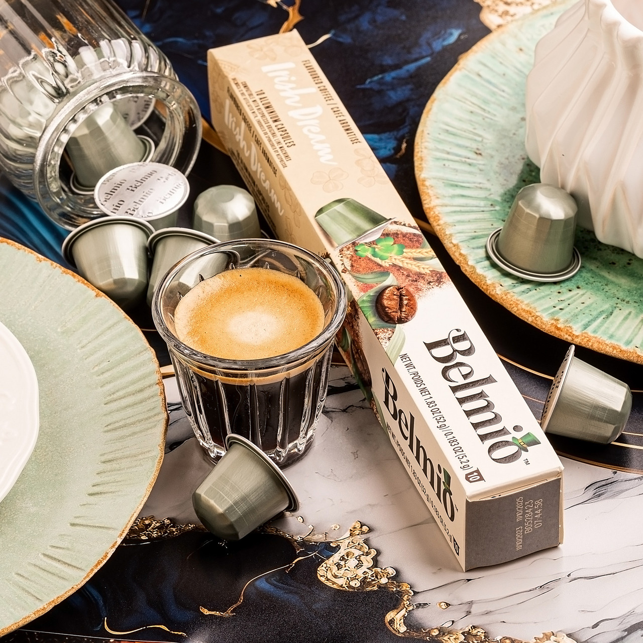 Nespresso® капсулы Belmio Irish Dream (нотки ванілі, карамелі та крему)