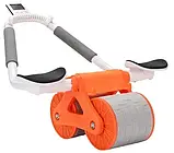 Багатофункціональний домашній тренажер Abs Wheel Roller колесо ролик для м'язів преса та тіла, фото 2