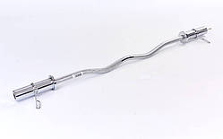 Олімпійський W гриф із замками York 120 см - 50 мм.