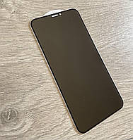 Защитное стекло антишпион на айфон 14 про макс (iPhone 14 Pro Max) OG 9H golden armor