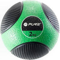 М'яч Pure Medicine чорно-зелений 2 кг (20660280)