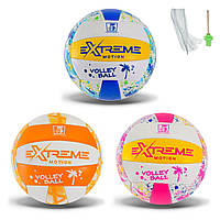 Мяч волейбольный арт. VB24513 (60шт) №5, PVC 280 грамм, 3 цвета от style & step