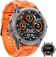 Умные часы для мужчин с вызовом по Bluetooth, 1,52-дюймовые военные умные часы HD с IP68,