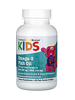 California Gold Kid s Omega-3 Fish Oil 60 Fish Gelatin Softgels