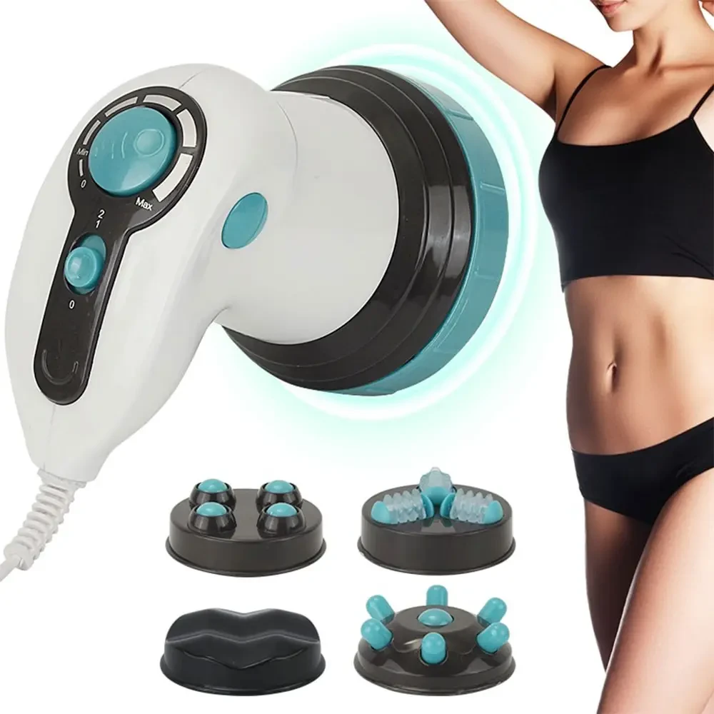 Інфрачервоний антицелюлітний масажер 3в1 Beauty Body Innovation Sculptural Електро вібромасажер тіла спина