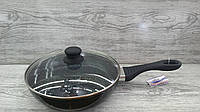 Сковорода Bohmann BH 1000-26 с мраморным покрытием с крышкой