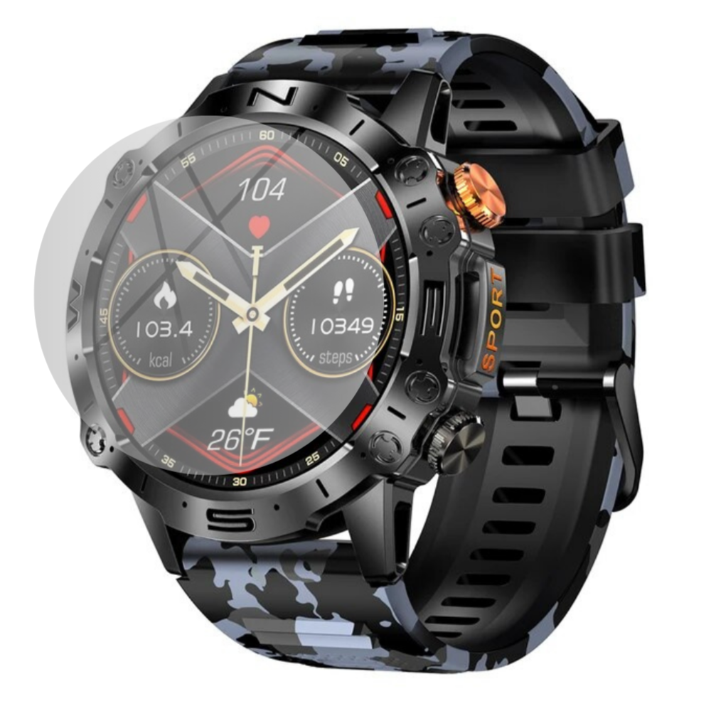 Захисне скло для смарт годинника Modfit Combat / Lemfo K59