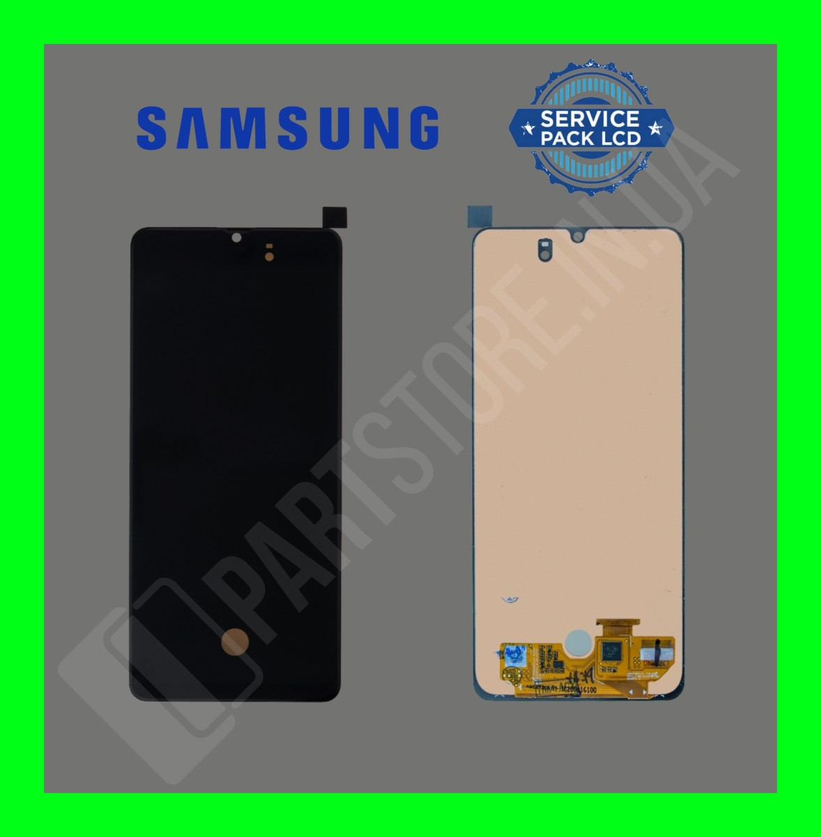 Дисплей Samsung A315 Black А31 2020 (GH82-22761A) сервісний оригінал без рамки (знятий з телефону)