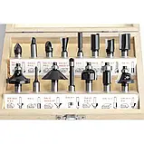 Набір фрез по дереву LEX 15 од. LXRS015, фото 4