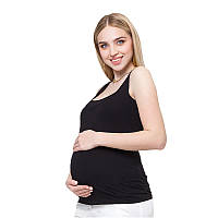 Майка для вагітних і мам-годувальниць ЮЛА МАМА Ezra (розмір M, чорний)