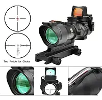 ПІДСУМОК ОПТИКА ПРИЦІЛ ТИПУ ACOG 4×32 SCOPE RMR RED DOT SIGHT