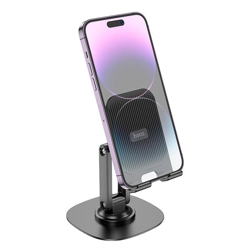 Тримач Hoco Winner dual-axis rotating desktop stand HD6 |4.5-7"| чорний