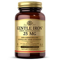 Витамины и минералы Solgar Gentle Iron 25 mg, 90 вегакапсул EXP