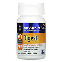 Натуральная добавка Enzymedica Digest, 30 капсул EXP