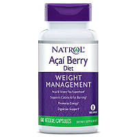 Натуральная добавка Natrol Acai Berry Diet 500 mg, 60 вегакапсул EXP