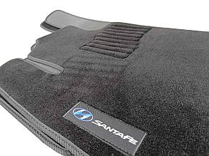 Килимки в салон ворс Beltex Hyundai Santa Fe (2006-2010) чорні