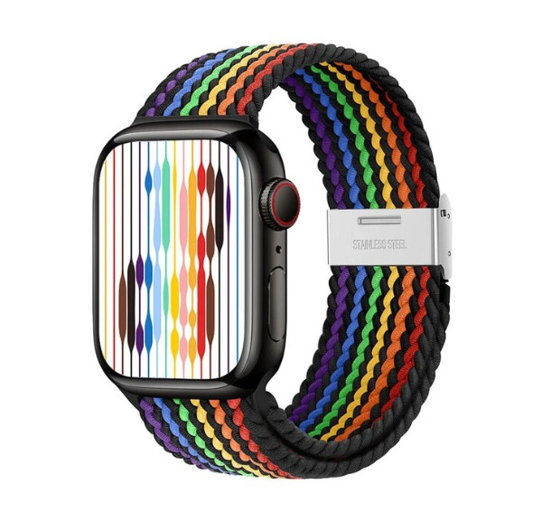 Ремінець Apple Watch текстиль з фактурою розмір 42/44/45mm