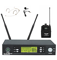 Радиосистема Радіосистема DV audio WMS-11T з поясним передавачем (гарнітура+петличка)