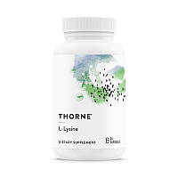 Аминокислота Thorne L-Lysine, 60 вегакапсул EXP