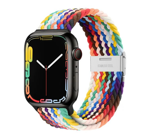 Ремінець Apple Watch текстиль з фактурою розмір 42/44/45mm, фото 1