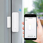 Датчик відкриття дверей і вікон з WiFi, Tuya Smart Life / Магнітний датчик для відкриття дверей, фото 5