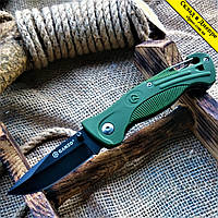Нож Ganzo 611 green, сталь 420