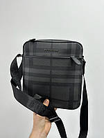 Чоловіча сумка від Burberry Large Messenger Bag Men Crossbody Shoulder Bag Grey