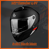 Шлем MT Thunder 4 SV Solid Black Matt, L