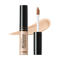 The Saem Cover Perfection Tip Concealer Идеальный консилер 1.75 Middle Beige